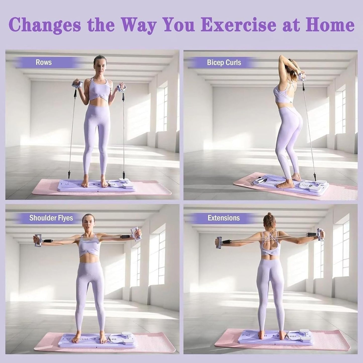 AttitudeAthletics™ Pilates Reformer